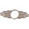 Ekena Millwork Elizabeth Wood Fretwork Pierced Ceiling Medallion, Birch, 16"W x 8"H x 4 3/8"IW x 7 5/8"IH x 3/8"T CMWP16X08X0375EBBI - alternate 3